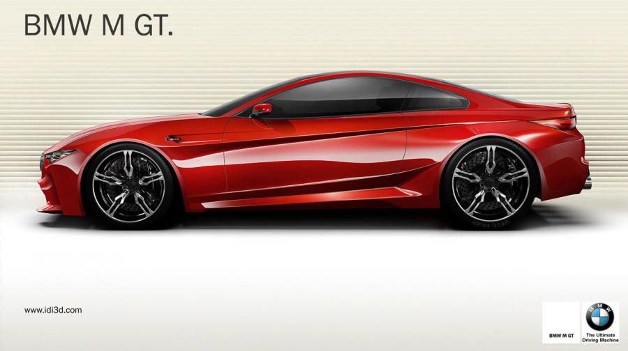  BMW M GT Concept Design by Idries Noah 2015 года  (фото 3 из 3)